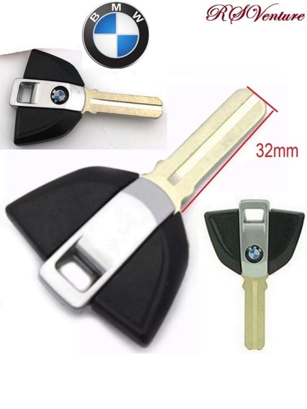 1PC. BMW Motorcycle Blank Key